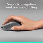 Logitech M330 Silent Plus Wireless Optical USB Mouse, Gray (910-004908)
