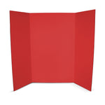 Flipside Corrugated Project Board, 3' x 4', Red, 24/Carton (30069-24)