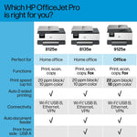 HP OfficeJet Pro 8135e Wireless Color All-In-One Printer, Print Scan Copy Fax, Best for Home Office, 3 Months FREE Ink (40Q35A)