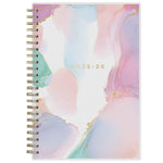 2025-2026 Blue Sky Smoke 5" x 8" Academic Weekly & Monthly Planner, Plastic Cover, Multicolored (133682-A26)