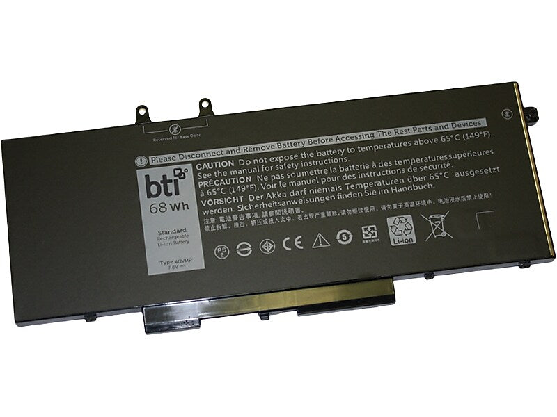 Battery Technology Li-Ion Replacement Battery for Dell Latitude/Precision, 8947mAh (4GVMP-BTI)