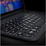 ZAGG Pro Keys Wireless Keyboard & Detachable Case For 11" iPad Pro (Gen 1, 2, 3, & 4) and iPad Air (10.9" Gen. 4 & 5), Midnight