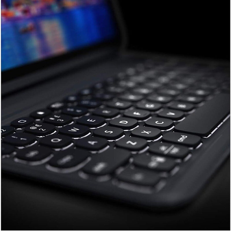 ZAGG Pro Keys Wireless Keyboard & Detachable Case For 11" iPad Pro (Gen 1, 2, 3, & 4) and iPad Air (10.9" Gen. 4 & 5), Midnight
