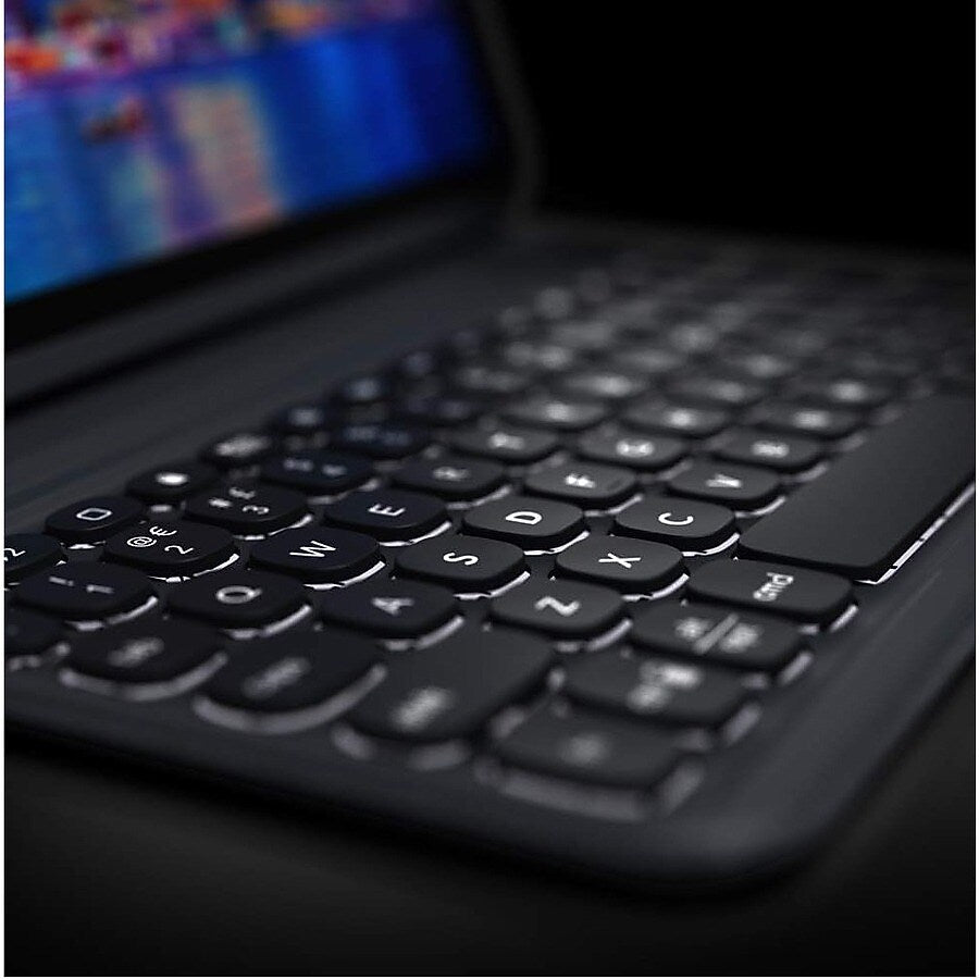 ZAGG Pro Keys Wireless Keyboard & Detachable Case For 11" iPad Pro (Gen 1, 2, 3, & 4) and iPad Air (10.9" Gen. 4 & 5), Midnight