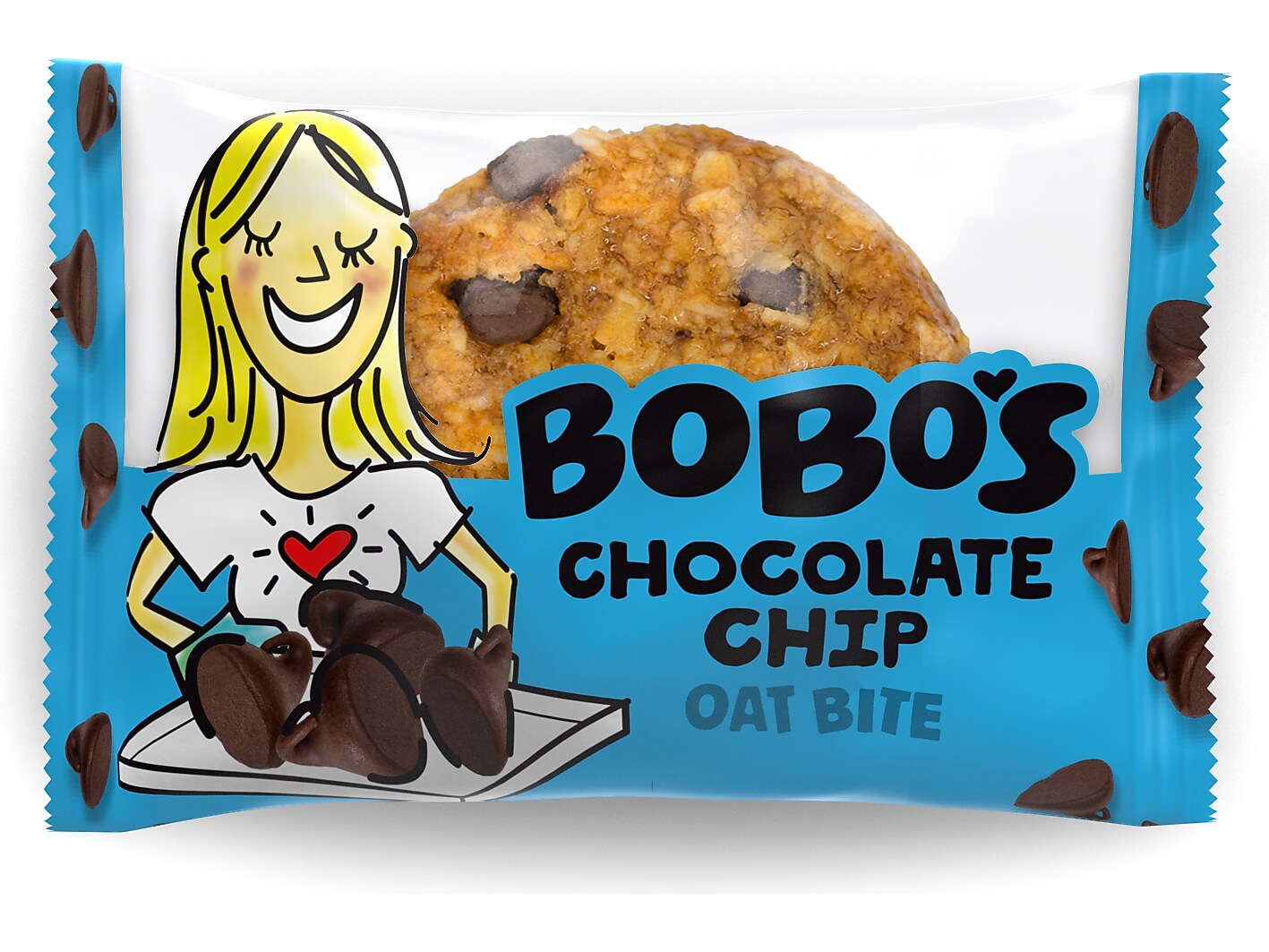 Bobo's Gluten-Free Chocolate Chip Oat Bite, 32.5 oz., 25 Bars/Box (120-75-D)