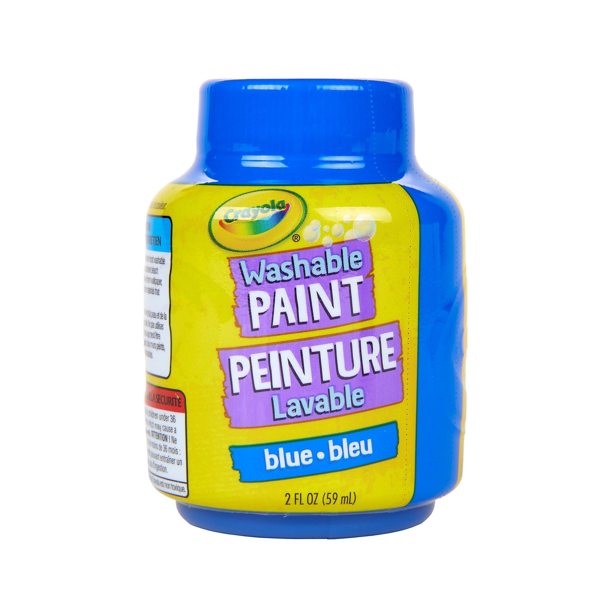 Crayola Washable Kid's Paint, Blue, 2 oz., 12/Bundle (BIN542842-12)