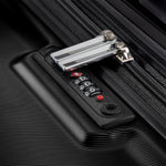 Ricardo Beverly Hills Rodeo Drive 2.0 21" Hardside Carry-On Suitcase, 8-Wheeled Spinner, Black (098-21-BLK-4WB)