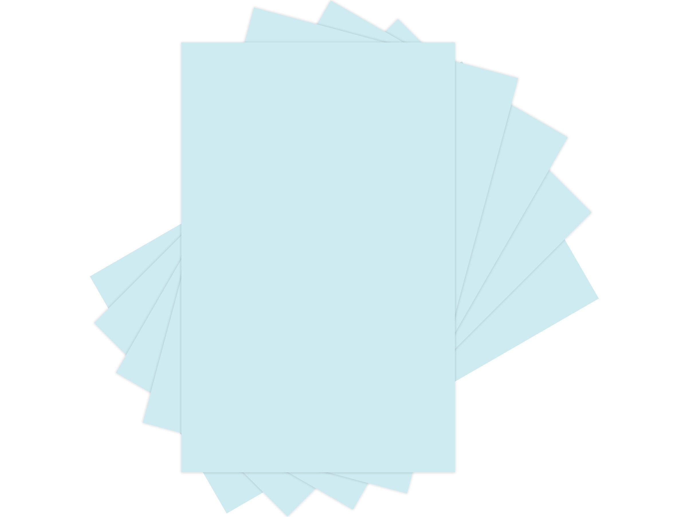 Lettermark Colors 30% Recycled 11" x 17" Colored Paper, 20 lbs., Blue, 500 Sheets/Ream (94287RM)