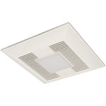 Panasonic WhisperValue 3.1" - 4" Traditional Bathroom Fan, White (FV-0510VSL1)