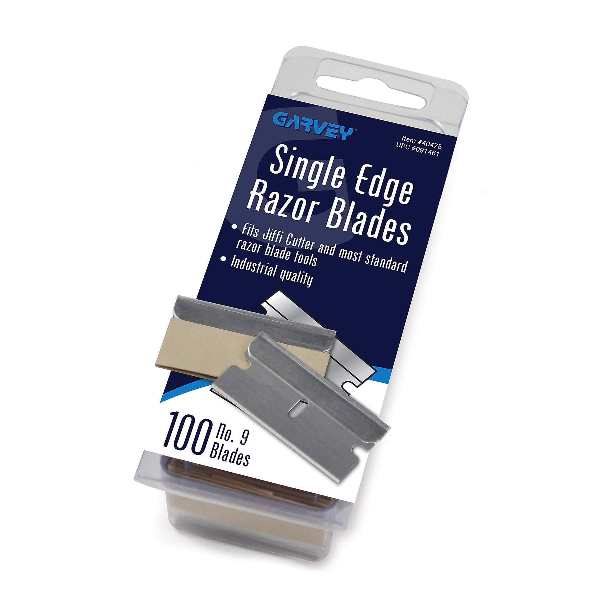 Garvey Refill Blades, Silver, 100/Box (091461)