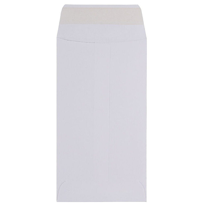 JAM Paper #5 Coin Envelopes 2 7/8" x 5 1/4", White, 100/Pack (16211217d)