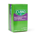 Curad Bacitracin Zinc Antibiotic Ointment, 144 Packets/Box (CUR001109Z)