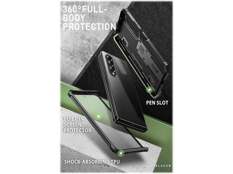 i-Blason Armorbox Dark Green Rugged Case for Samsung Galaxy Z Fold4 (Galaxy2022-ZFold4-5G-Armorbox-SP-Guldan)