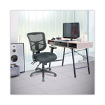 Alera Elusion Series Mesh Back Fabric Task Chair, Black (ALEEL42ME10B)