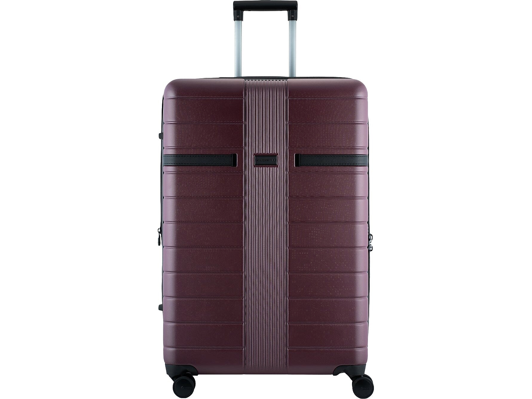 Bugatti Hamburg 30" Hardside Suitcase, 8-Wheeled Spinner, TSA Checkpoint Friendly, Red (HLG4528BU-REDLQ)