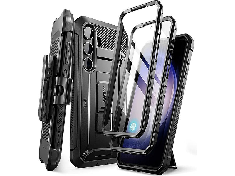 SUPCASE Unicorn Beetle Pro Rugged Case for Samsung Galaxy S24+, Shock Absorbing, Black (GS24PUBPRSP2SBK)