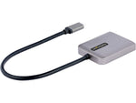 StarTech USB-C to Dual DisplayPort 1.4 Video Adapter, Male to Female, Gray (MST14CD122DP)