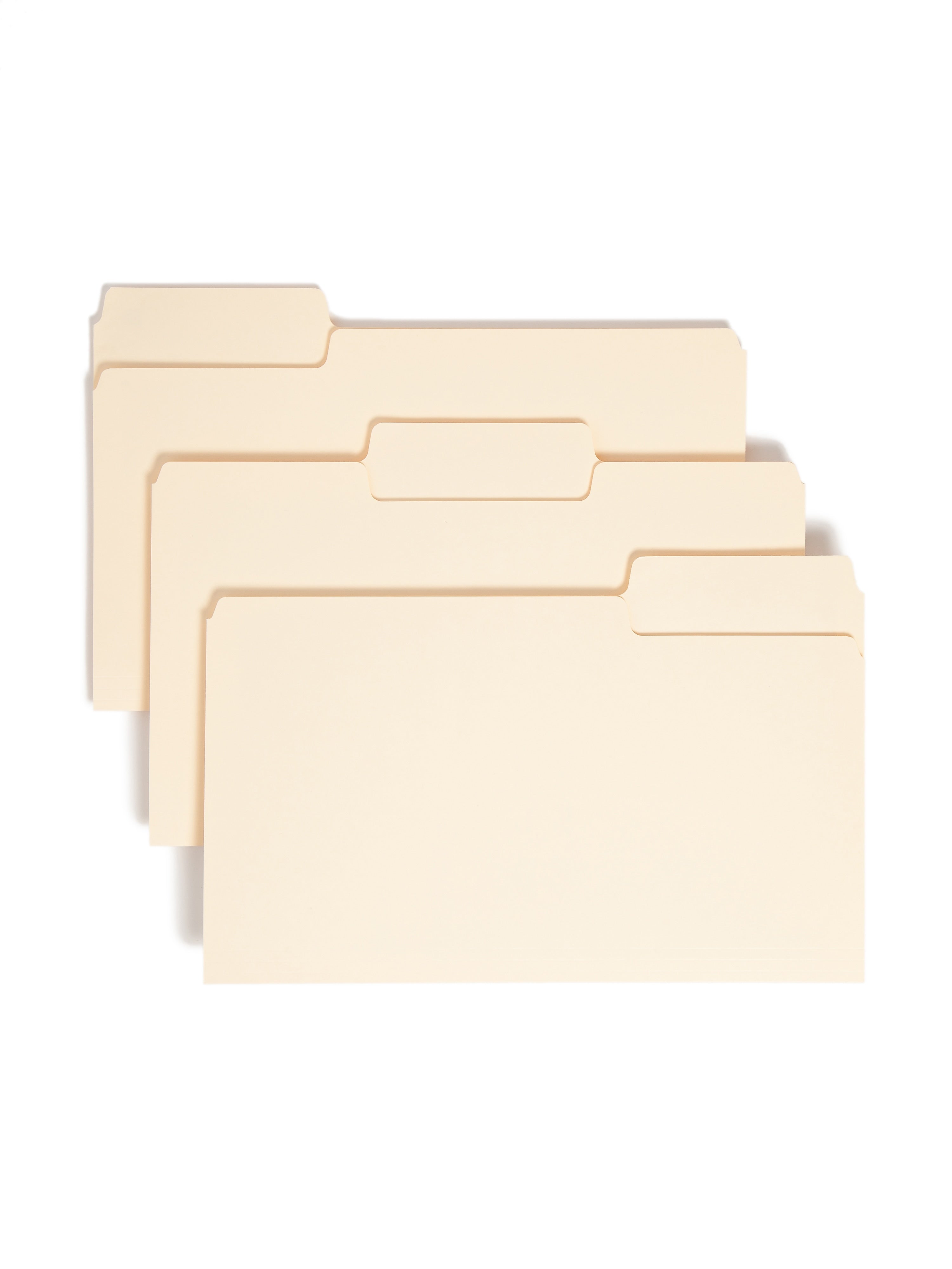 Smead SuperTab File Folder, Oversized 1/3-Cut Tab, Legal Size, Manila, 100/Box (15301)