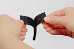 Scotch Extreme Fasteners, 1" x 3", Black, 2/Pack (RFD7091)