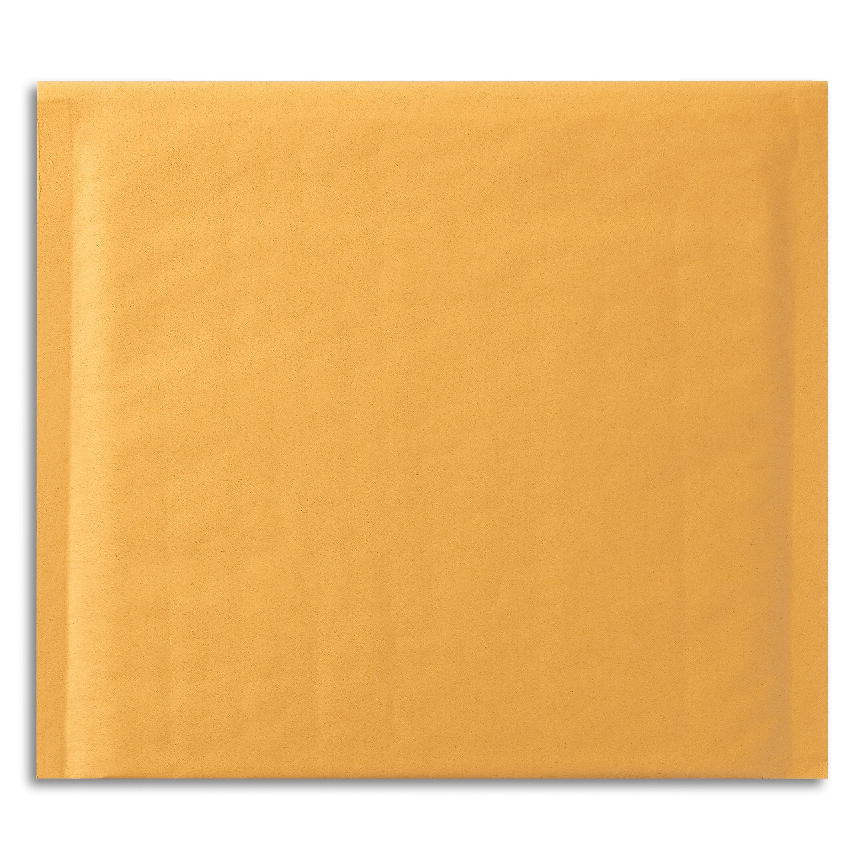 8" x 7" Self-Sealing Bubble Mailer, CD/DVD, 25/Carton (ST56654B)