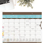 2026 AT-A-GLANCE Suzani 21.75" x 17" Monthly Desk Pad Calendar (SK17-704-26)