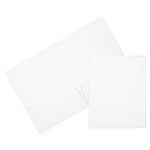 JAM Paper Glossy 2 Pocket Presentation Folder, White, 6/Pack (385GWHA)