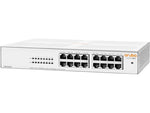 Aruba Instant On 1430 16-Port Gigabit Ethernet Unmanaged Switch, White (R8R47A#ABA)