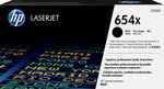 HP 654X Black High Yield Toner Cartridge, Prints Up to 20,500 Pages (CF330X)