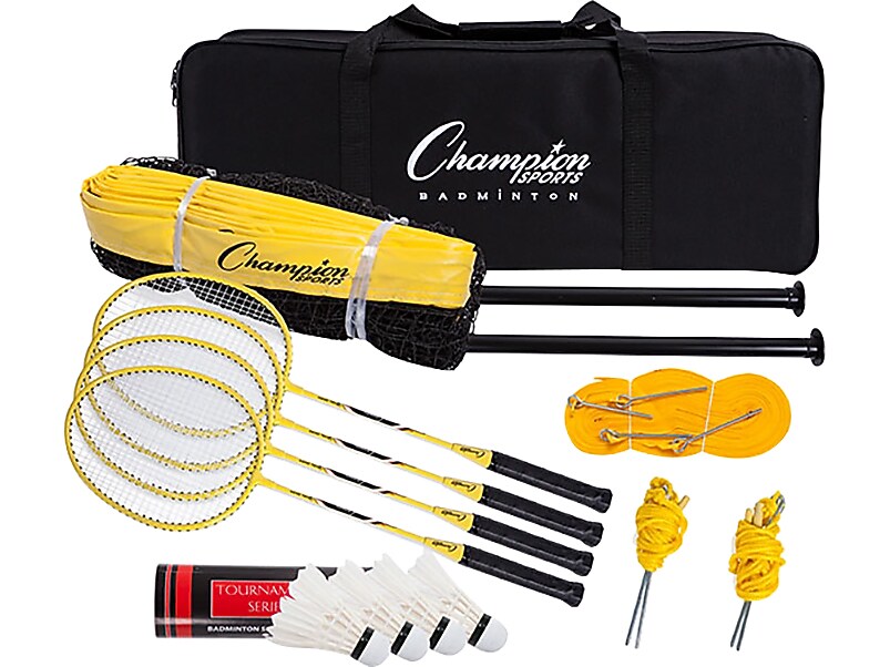 Champion Sports Deluxe Badminton Tournament Set, Multicolor (CG203)