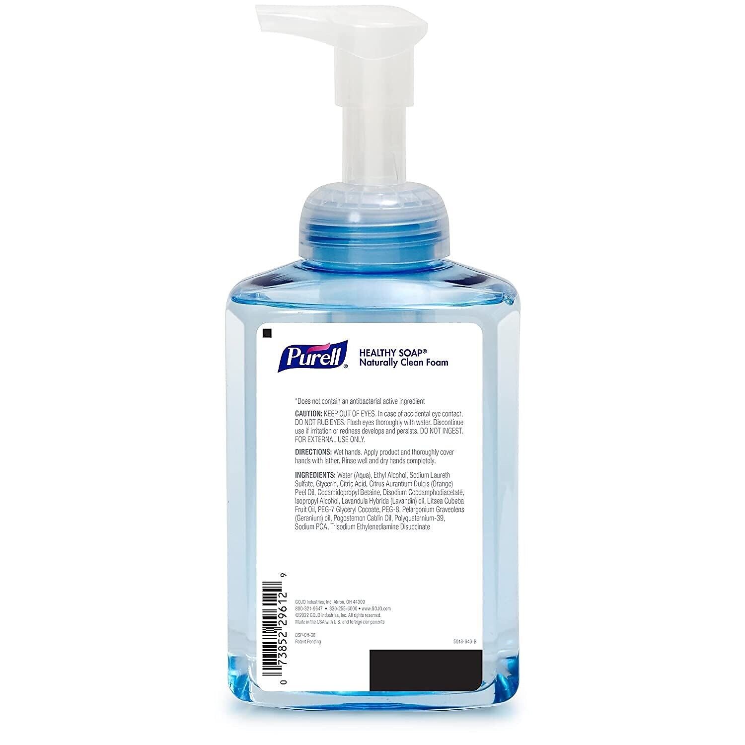 PURELL HEALTHY SOAP Foaming Hand Soap, Citrus Scent, 515 mL, 4/Carton (5013-04)