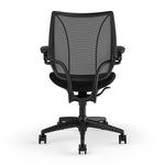Humanscale Liberty Ergonomic Fabric Swivel Task Chair, Black (L113BM10FT10XFSHNSC)