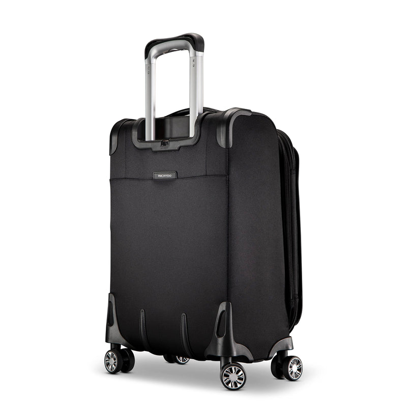 Ricardo Beverly Hills Rodeo Drive 2.0 21" Carry-On Suitcase, 8-Wheeled Spinner, Black (118-21-001-4WB)