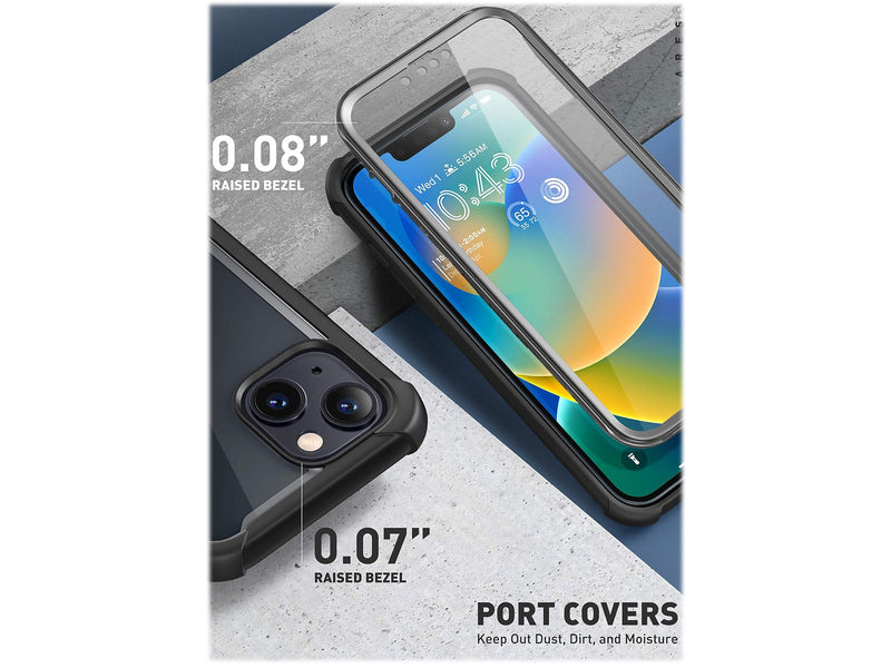 i-Blason Ares Black Case for iPhone 14 Plus (iPhone2022-6.7-Ares-SP-Black)