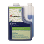 AbilityOne SKILCRAFT ECO Glass and Mirror Cleaner Concentrate, 2 Liter, 4/Pack (793-00-171-49794)