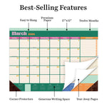 2026 TF Publishing 17" x 12" Monthly Desk Calendar, (26-8508)