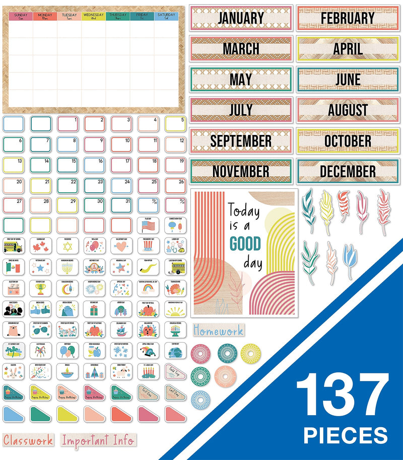 Carson Dellosa Education True to You Calendar Bulletin Board Set, 137/Pack (110589)