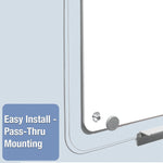 Quartet iQ Total Erase Dry-Erase Whiteboard, 35.5" x 22.5" (TM3623)