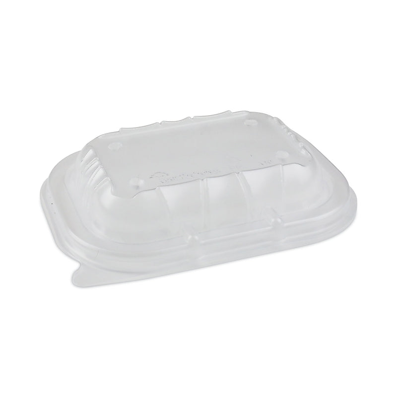 Pactiv Evergreen EarthChoice Entree2Go Takeout Container Vented Lid, 5.65 x 4.25 x 0.93, Clear, Plastic, 600/Carton