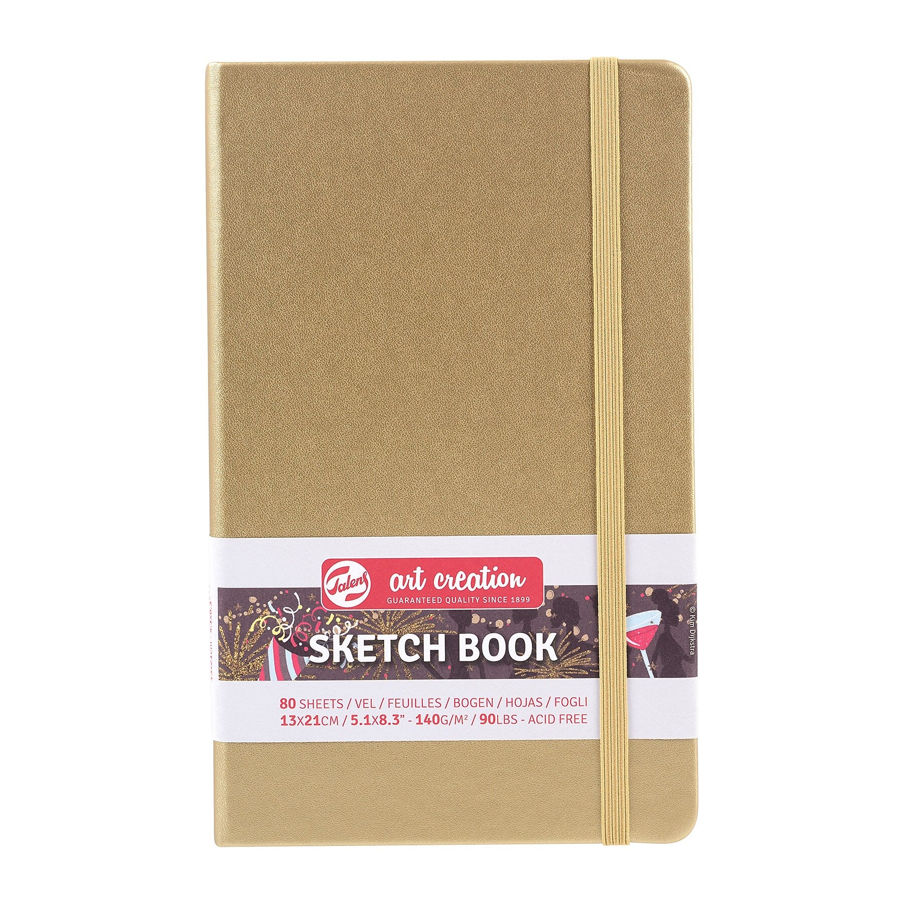 Talens Art Creation 5.1" x 8.3" Sketch Book, 80 Sheets/Book, 3/Bundle (TLN9314142M-3)