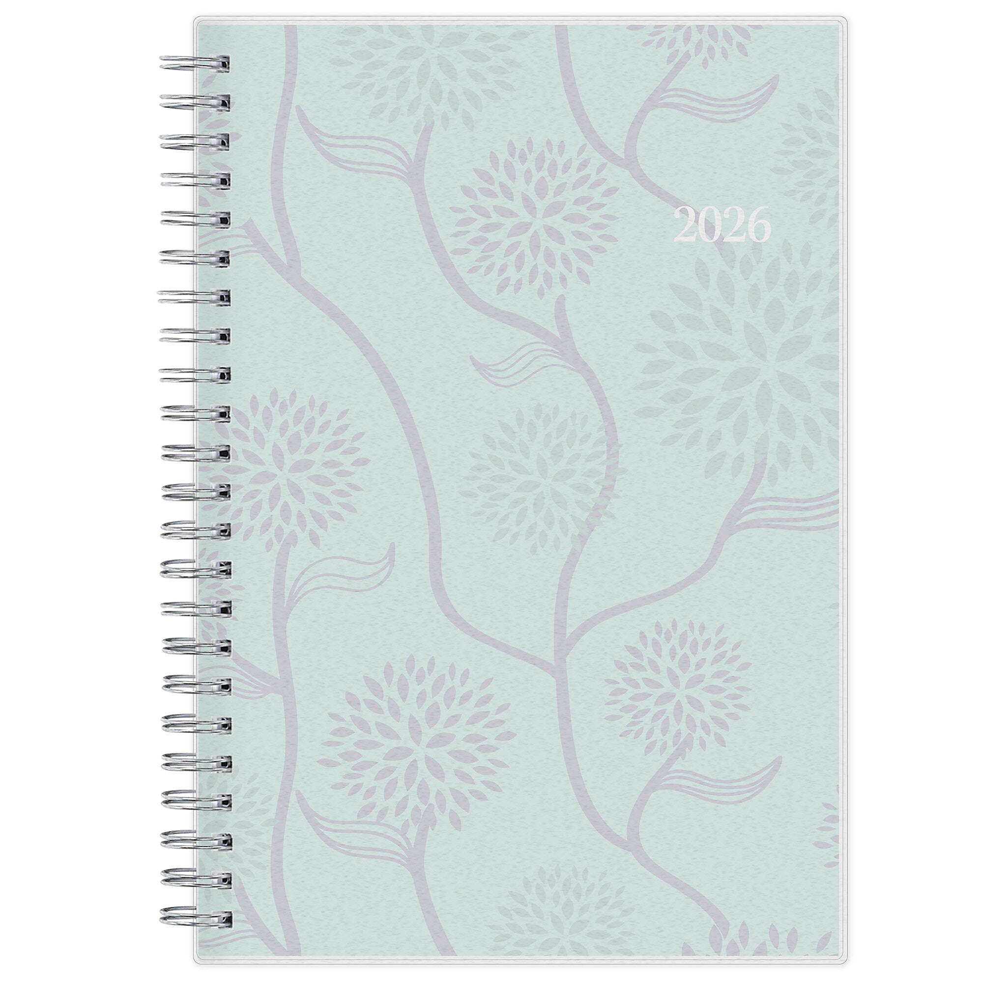 2026 Blue Sky Ru Du Flore 5" x 8"  Weekly & Monthly Planner, Plastic Cover, Multicolored (101603-26)