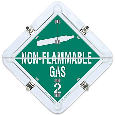 Labelmaster 8 Legend Placard With Mounting Holes (81-8WSFO)