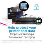 HP 85A Black Standard Yield Toner Cartridge, 2/Pack (CE285D)