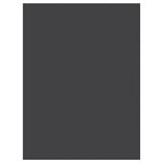 Prang 9" x 12" Construction Paper, Black, 50 Sheets/Pack, 10 Packs/Bundle (PAC6303-10)