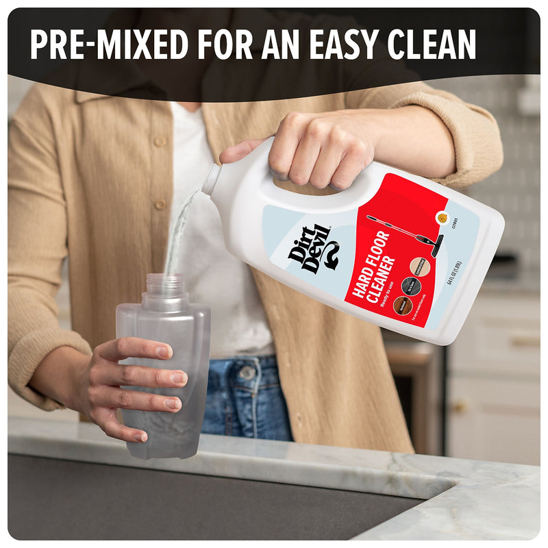 Dirt Devil Floor Cleaner, Citrus Scent, 64 oz. (AD31402)