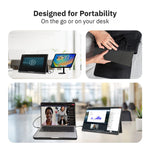 CODi Portable 16" 60Hz LED Monitor, Black (MO16P-2C)