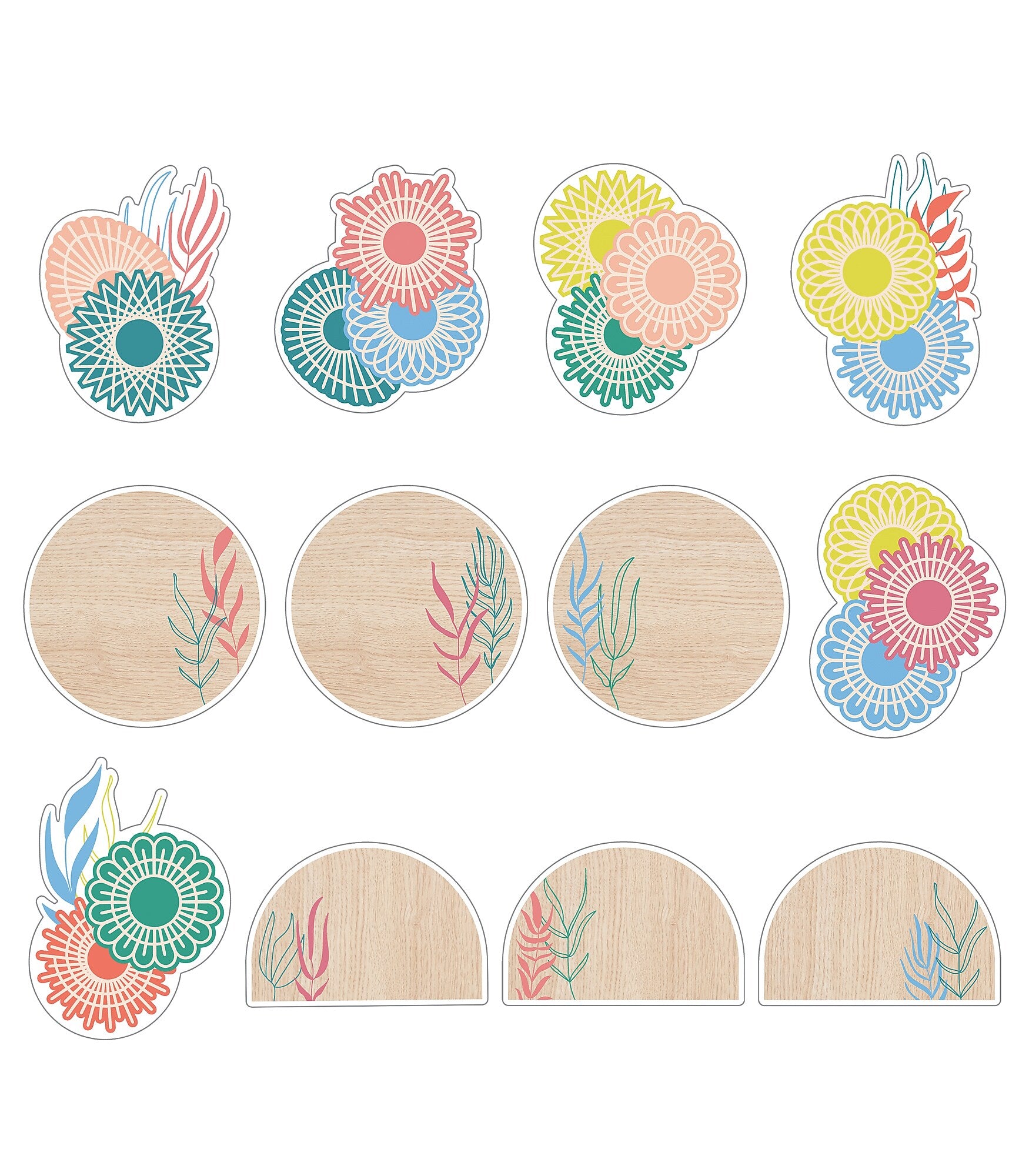 Carson Dellosa Education True to You Boho Accents Cutouts 36/Pack (120654)