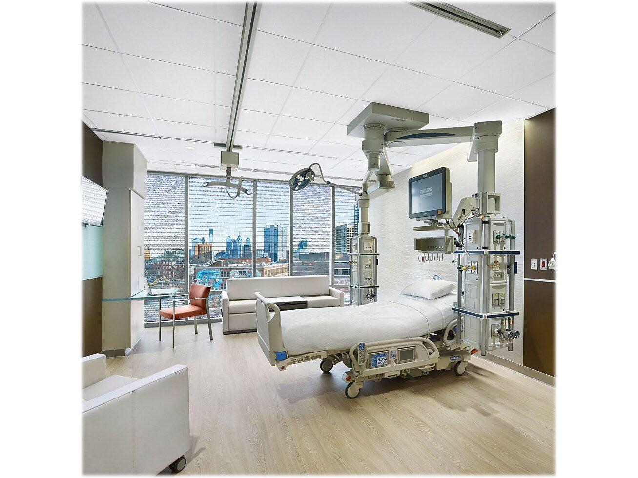 Armstrong ULTIMA Health Zone Lay-In Square Edge Ceiling Tile 15/16, 7/8, 24" x 48", White, 6/Carton (BP1448)