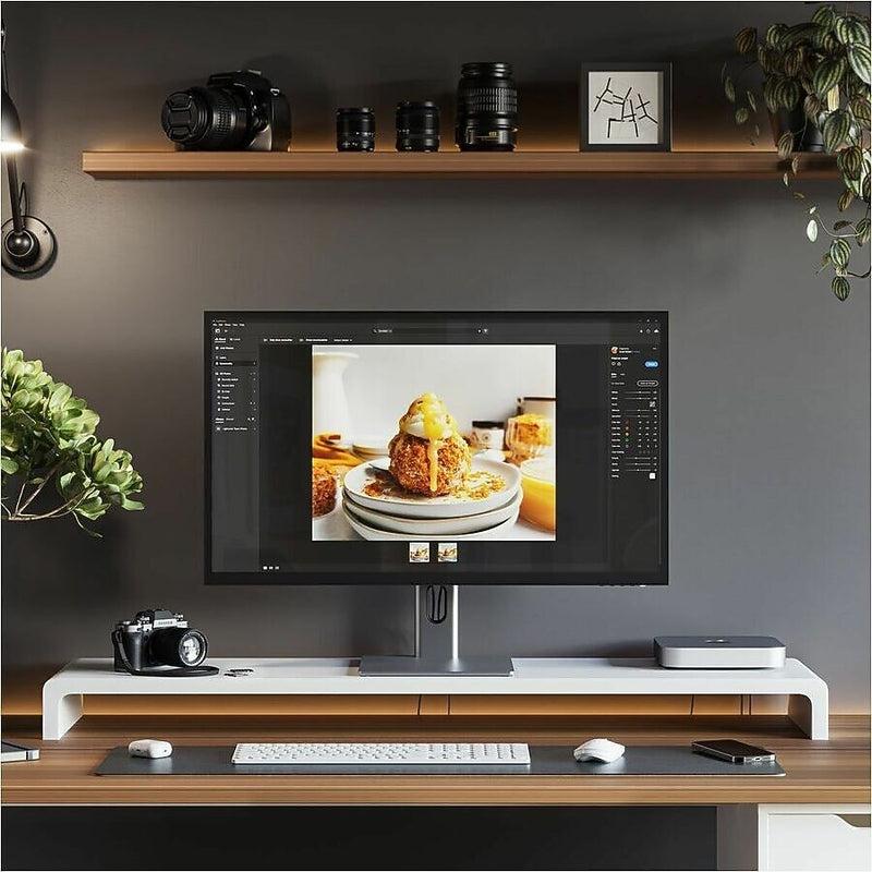 ALOGIC Clarity Pro Max 32" 4K Ultra HD 60 Hz LED Business Monitor, Black/Silver (32C4KPDW)