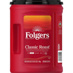 Folgers Classic Roast Ground Coffee, Medium Roast, 40.3 oz. (2550000529C/2550030420)