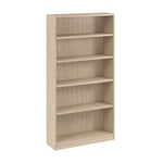 Bush Business Furniture Vista Tall 5 Shelf Bookcase, Natural Elm (VSB12479-Z)